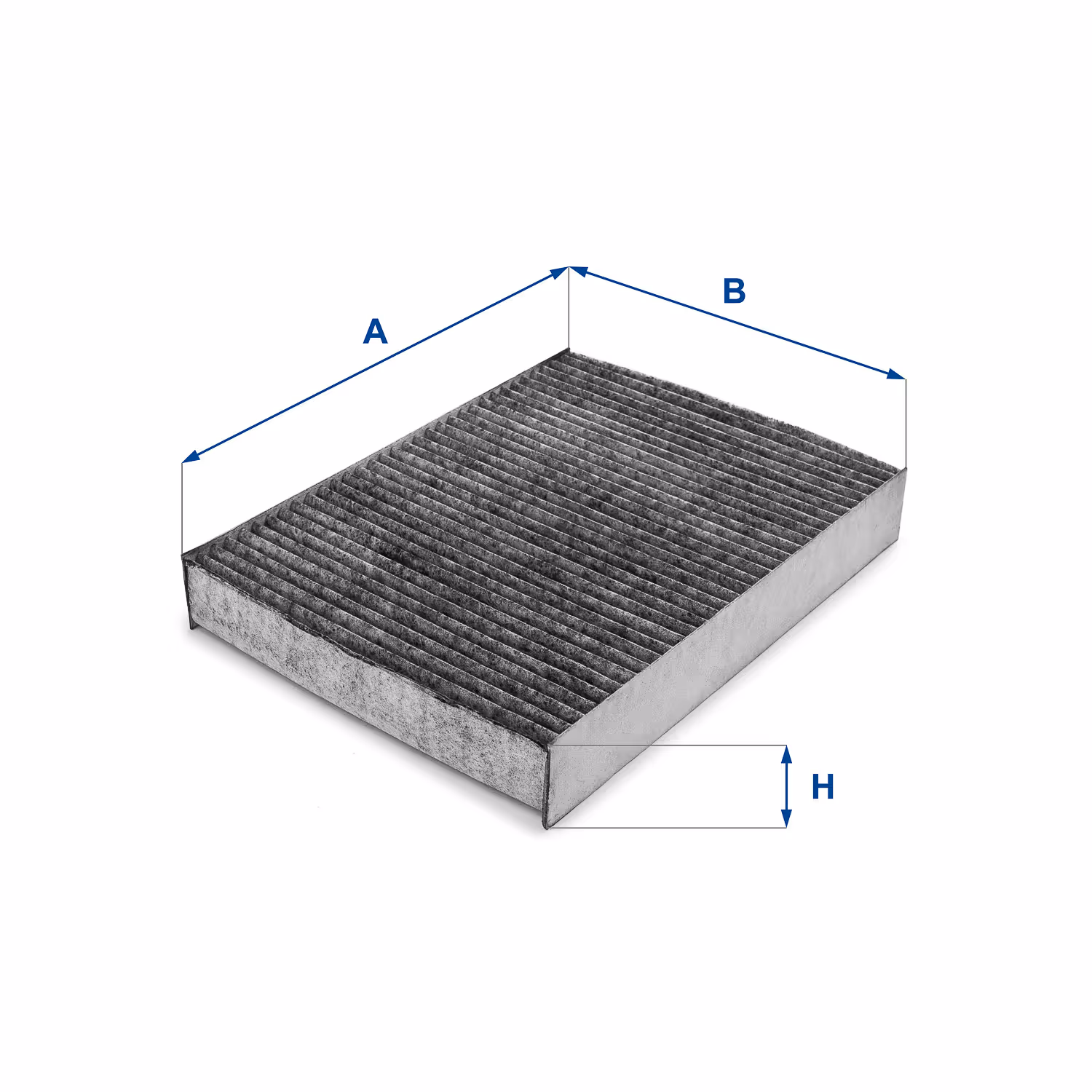 FILTRE D'HABITACLE, CHARBON ACTIF 54.234.00 - UFI FILTER