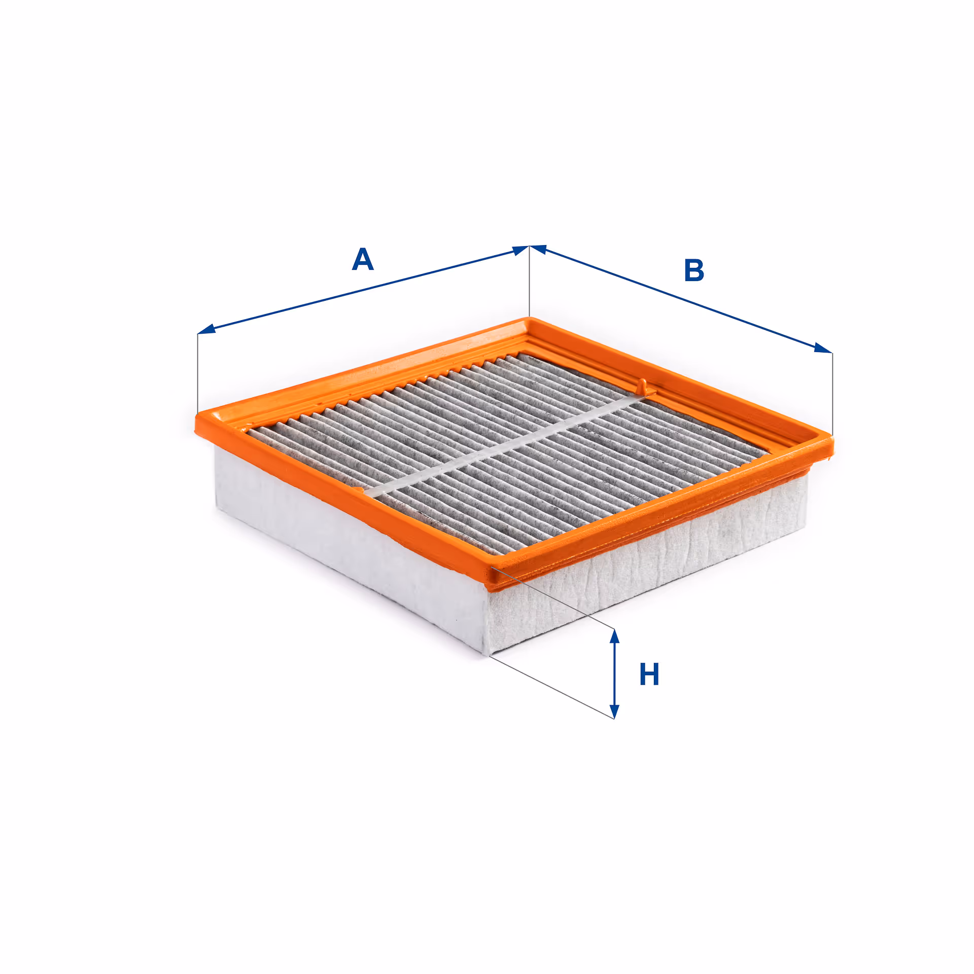 FILTRE D'HABITACLE, CHARBON ACTIF 54.260.00 - UFI FILTER