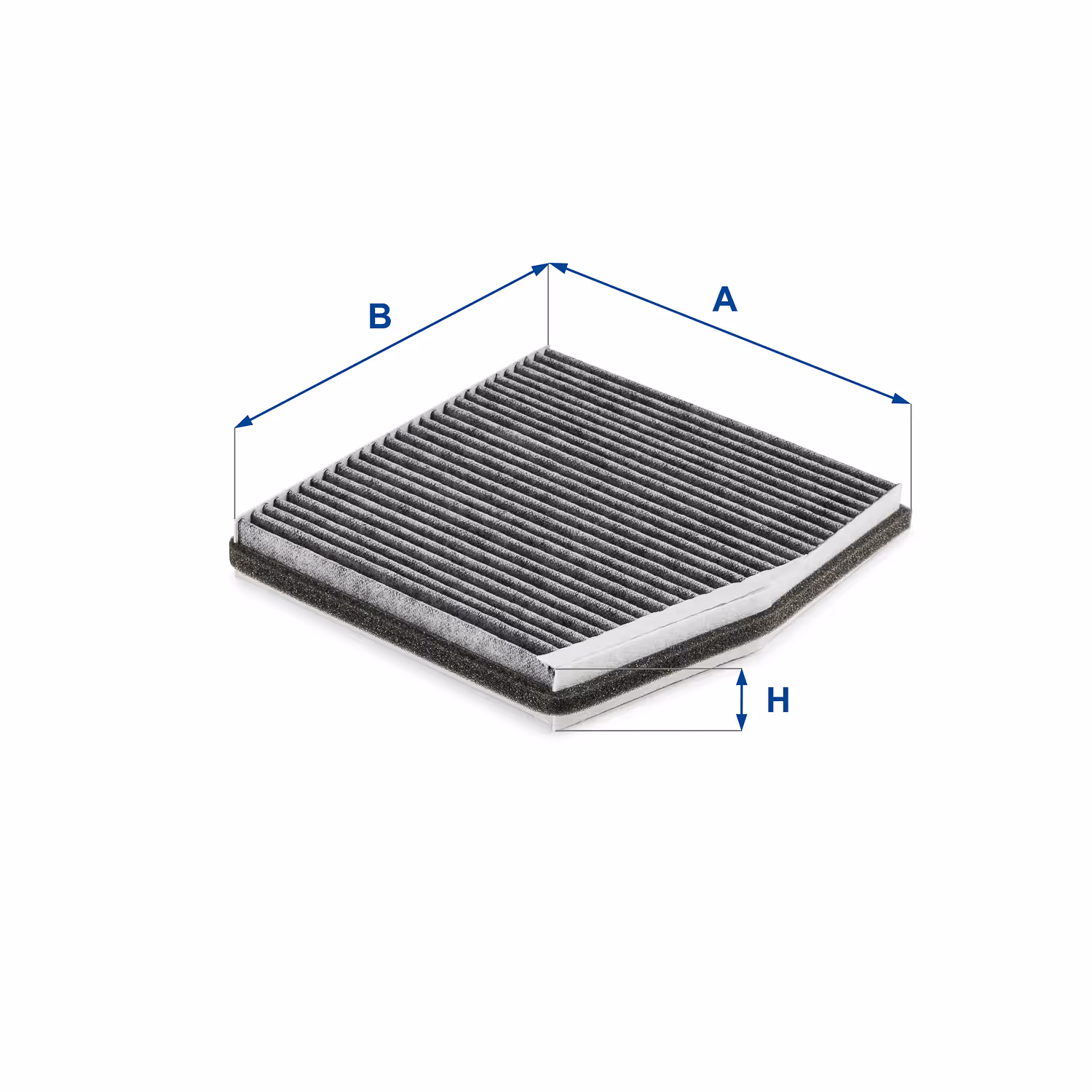 FILTRE D'HABITACLE, CHARBON ACTIF 54.262.00 - UFI FILTER