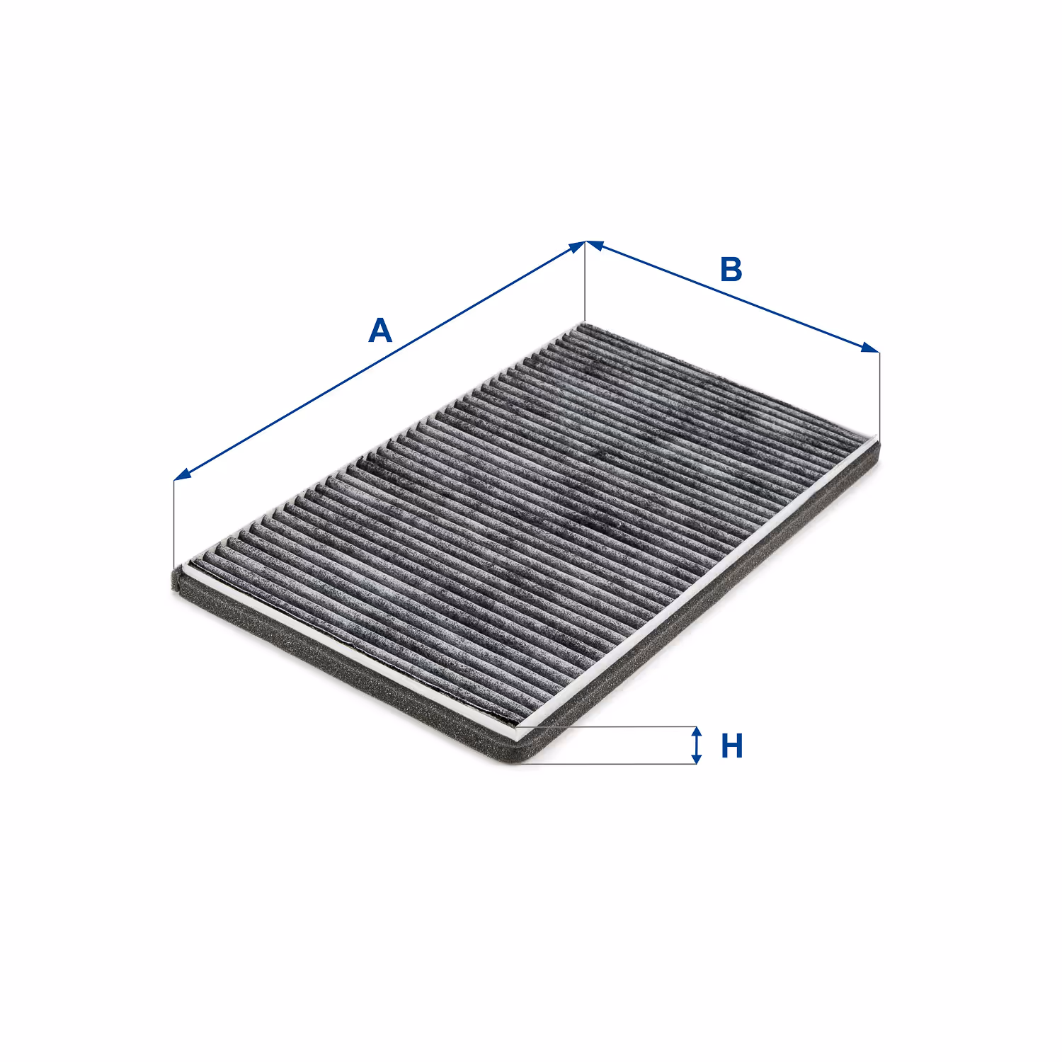 FILTRE D'HABITACLE, CHARBON ACTIF 54.278.00 - UFI FILTER