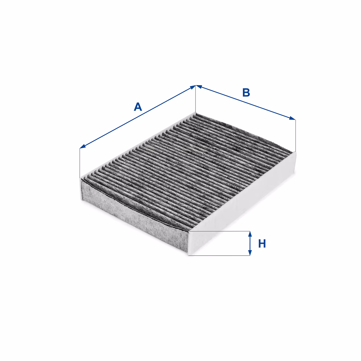 FILTRE D'HABITACLE, CHARBON ACTIF 54.291.00 - UFI FILTER