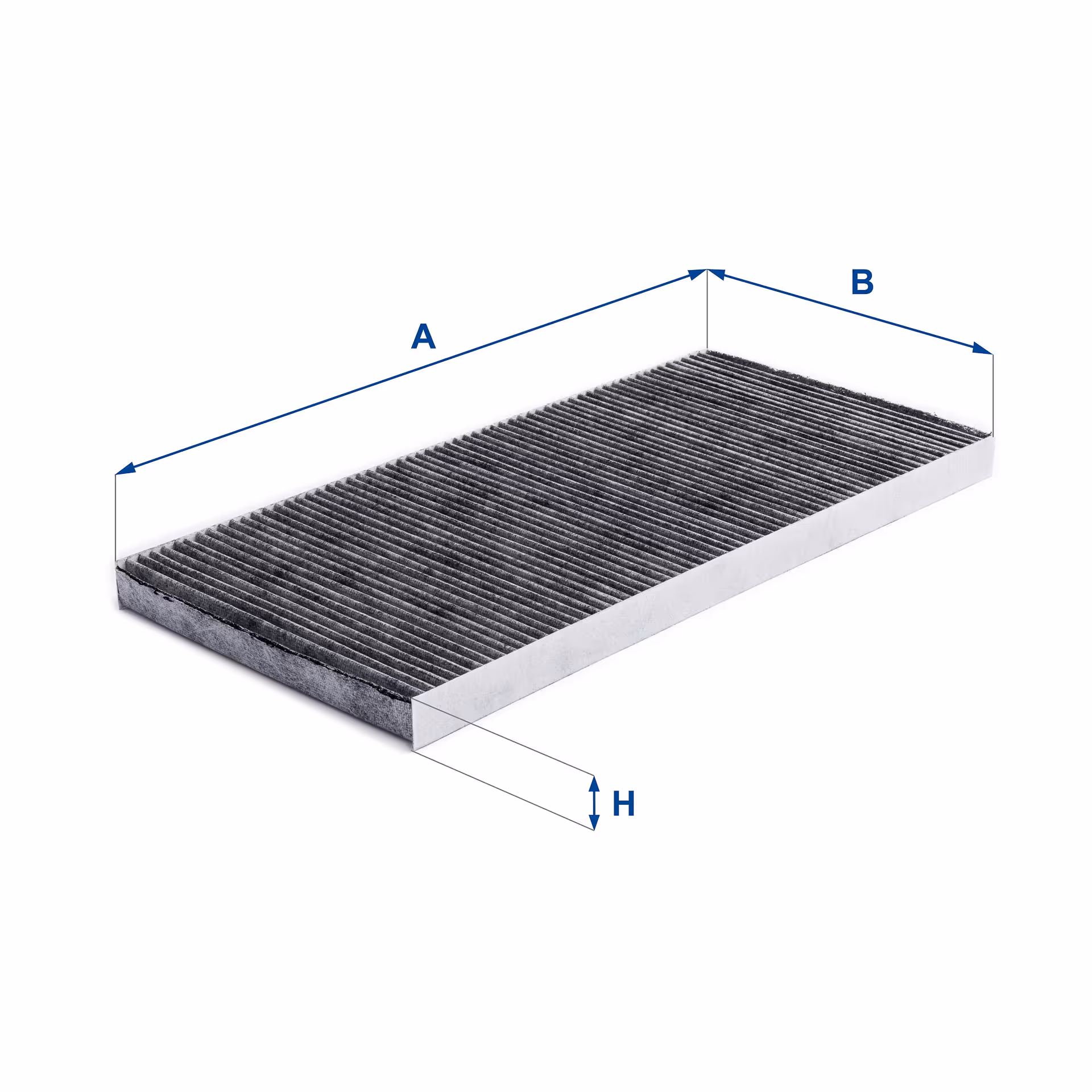 FILTRE D'HABITACLE, CHARBON ACTIF 54.346.00 - UFI FILTER