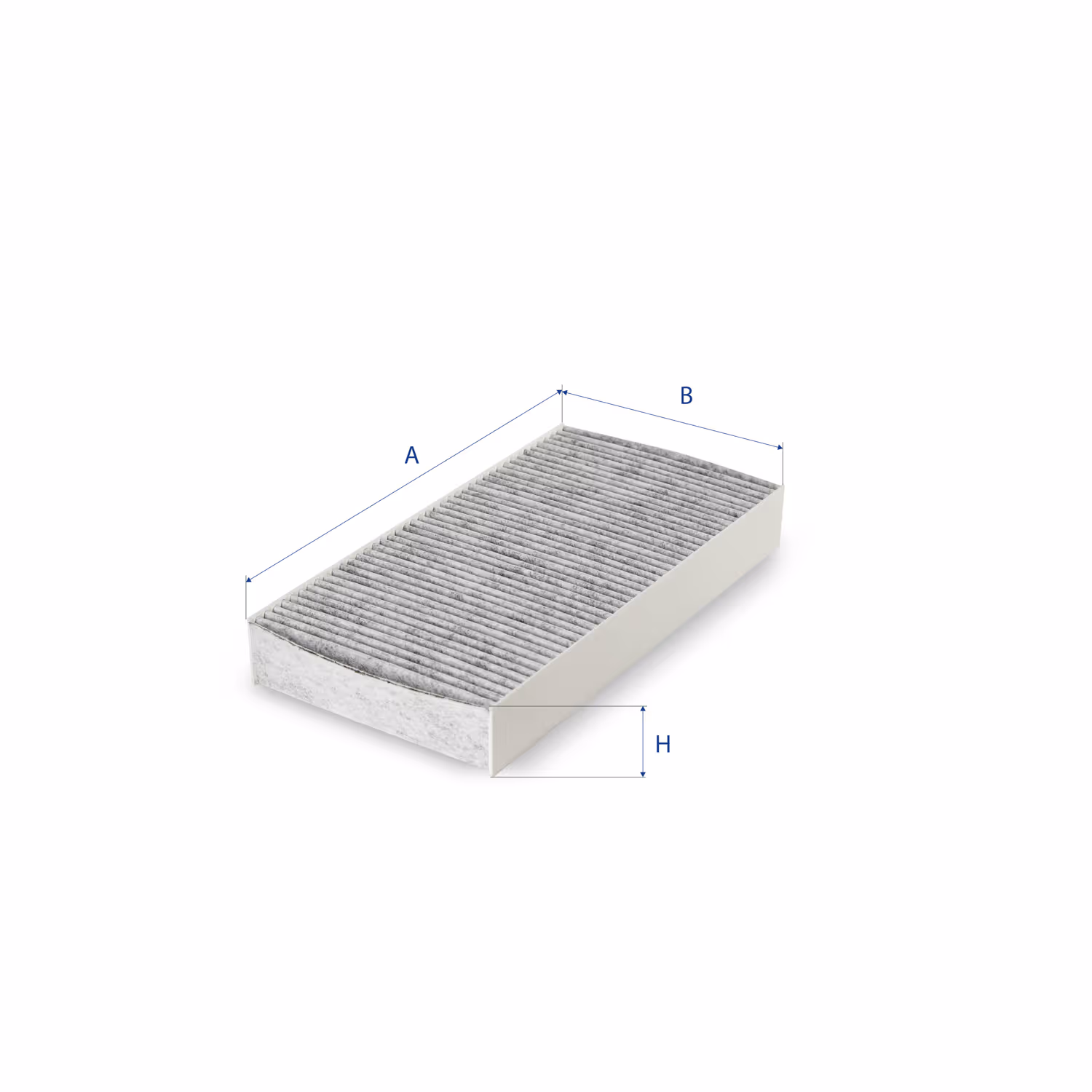 FILTRE D'HABITACLE, CHARBON ACTIF 54.387.00 - UFI FILTER