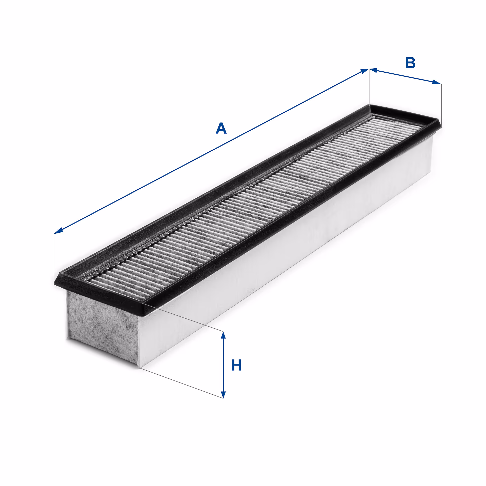 FILTRE D'HABITACLE, CHARBON ACTIF 54.419.00 - UFI FILTER