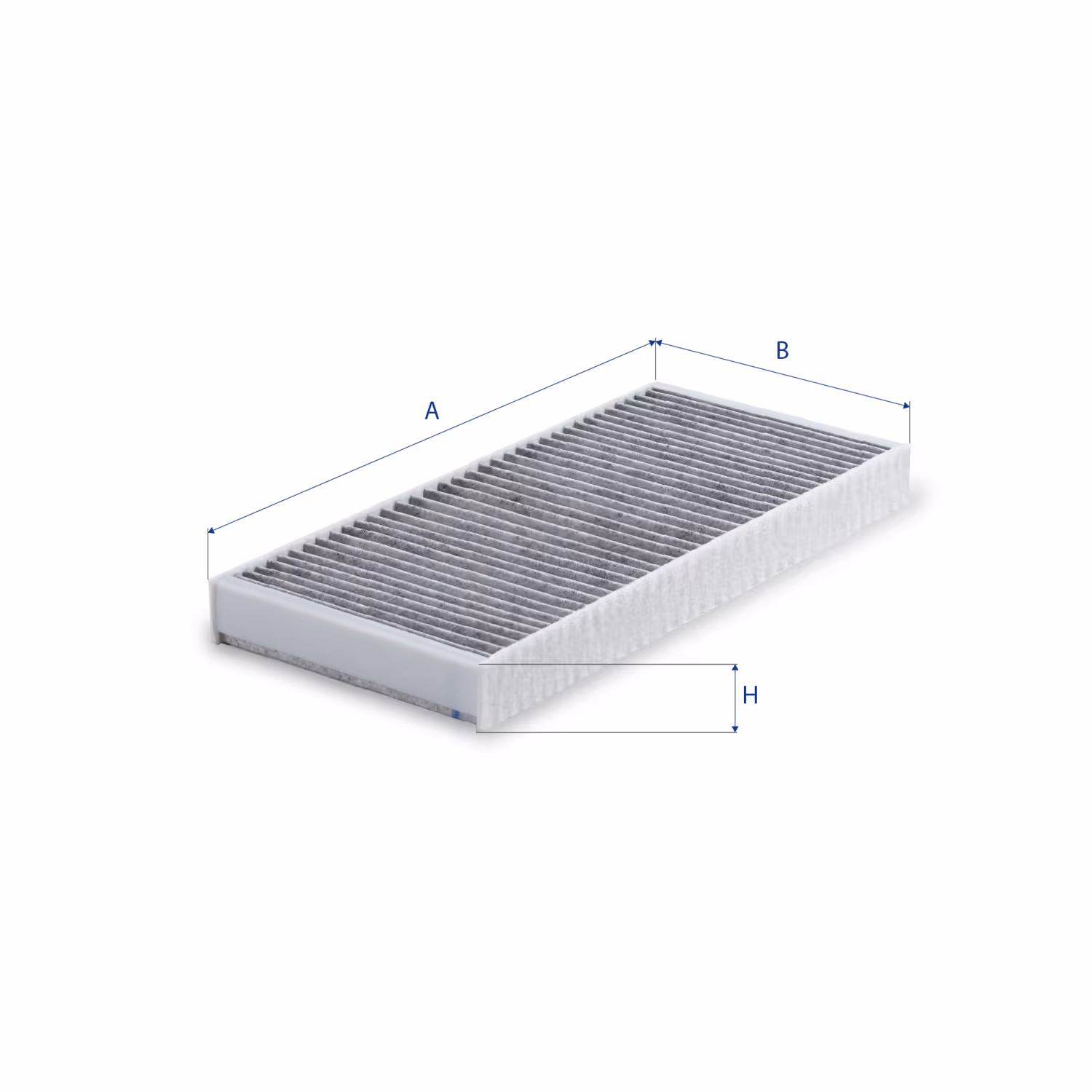 FILTRE D'HABITACLE, CHARBON ACTIF 54.445.00 - UFI FILTER