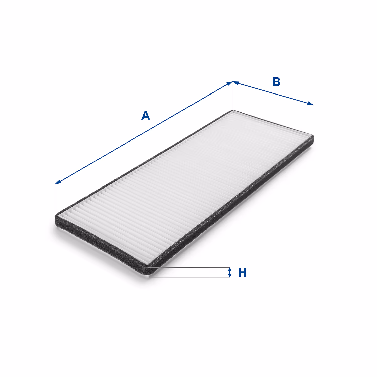 FILTRE D'HABITACLE, EN PAPIER 53.015.00 - UFI FILTER