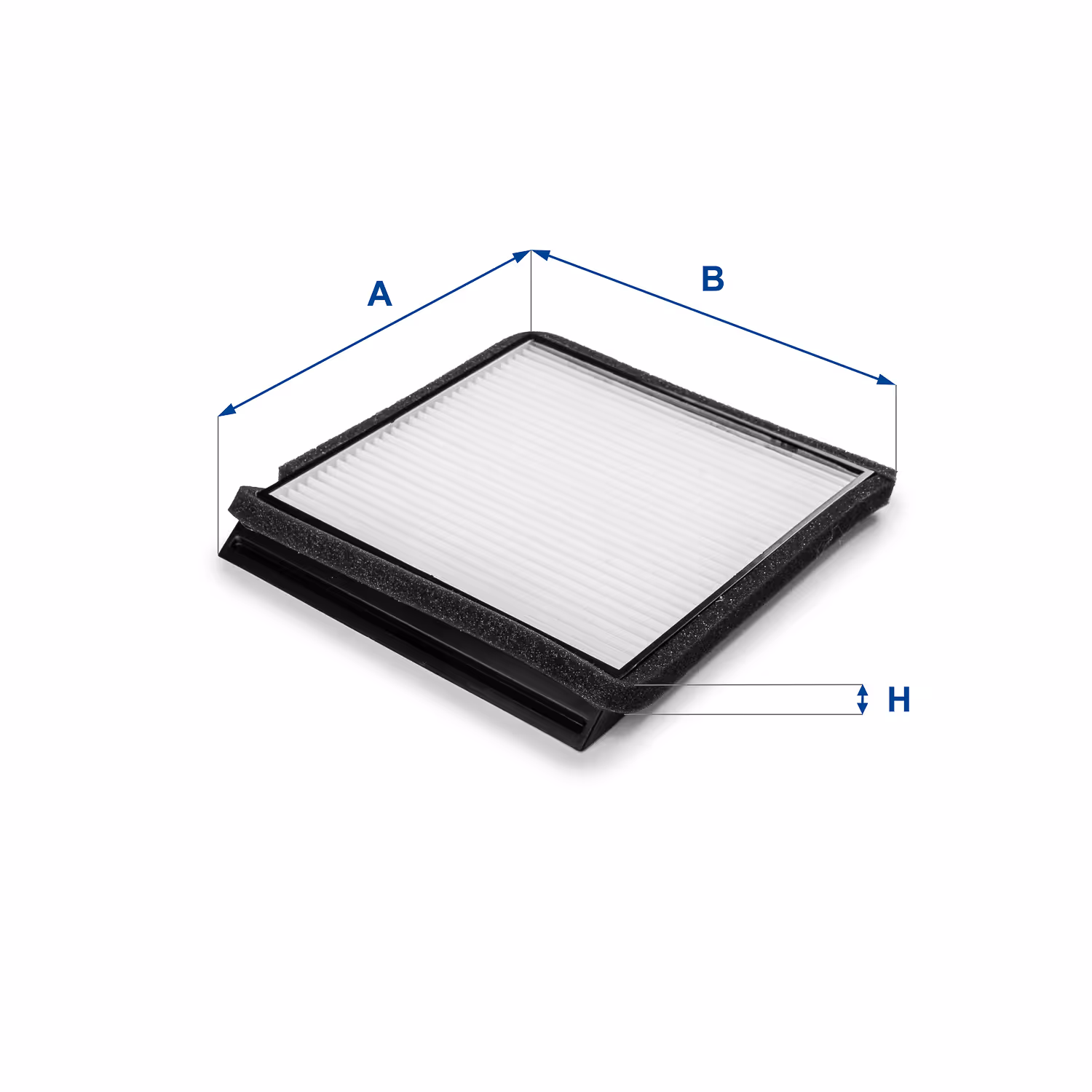 FILTRE D'HABITACLE, EN PAPIER 53.021.00 - UFI FILTER