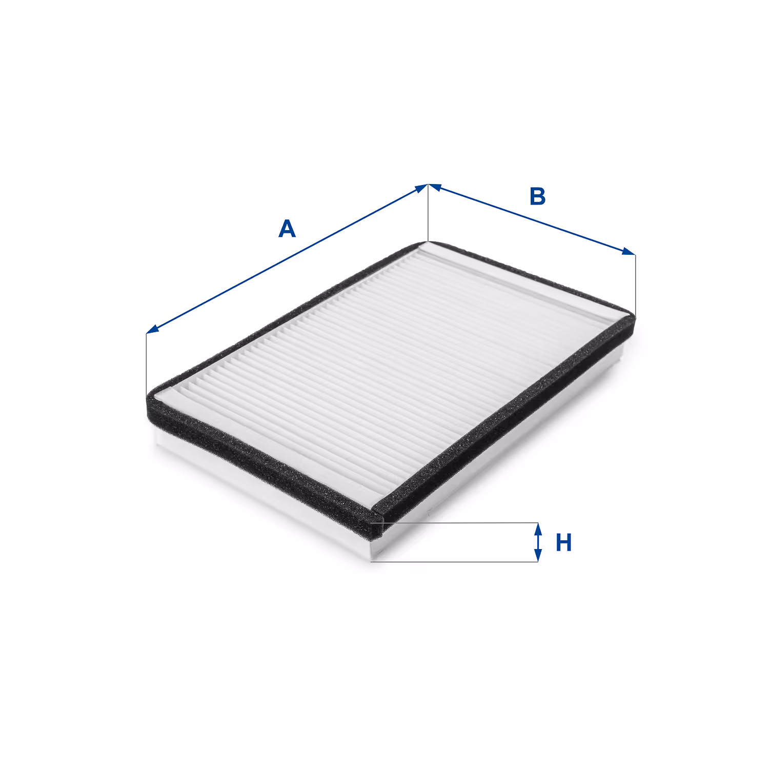 FILTRE D'HABITACLE, EN PAPIER 53.033.00 - UFI FILTER