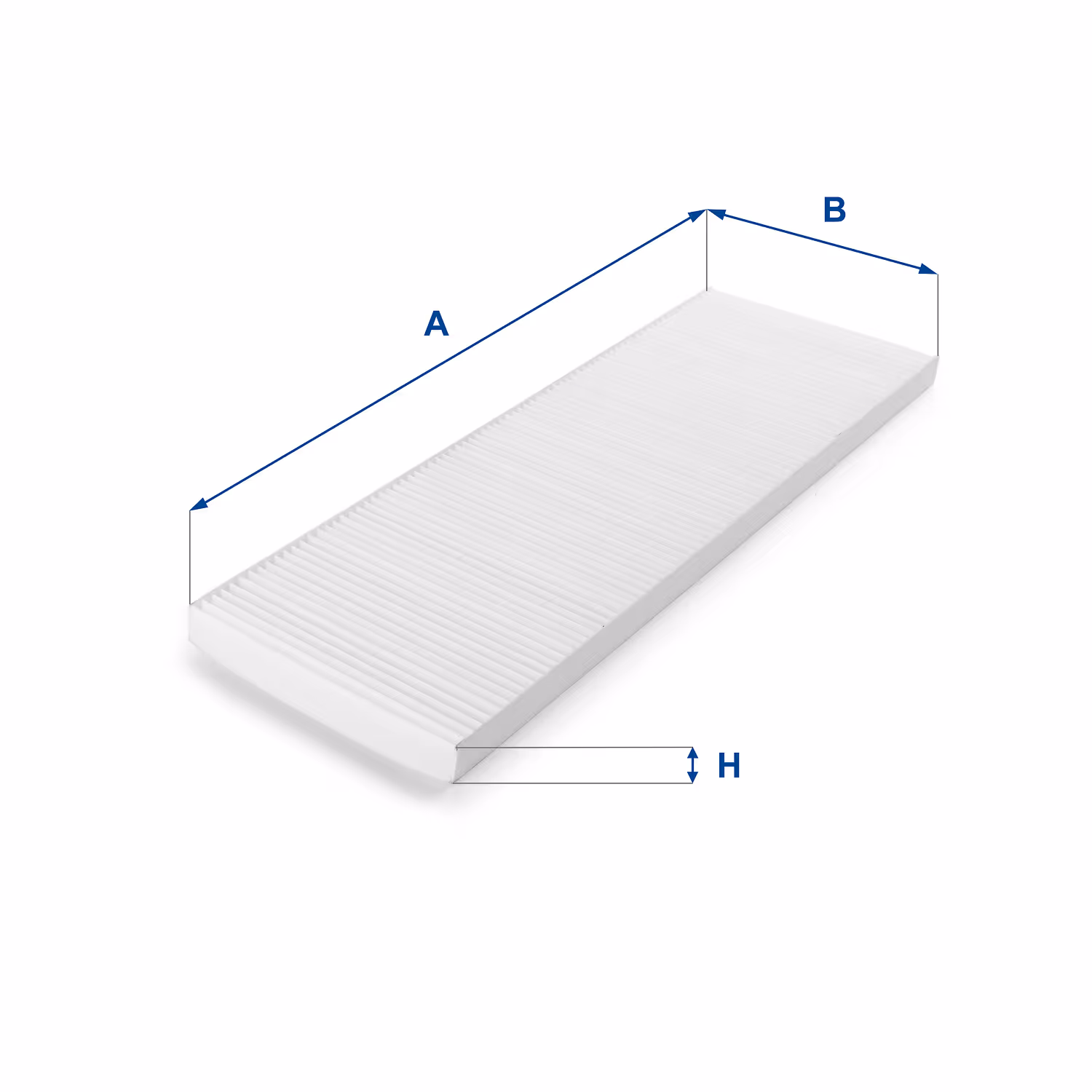 FILTRE D'HABITACLE, EN PAPIER 53.042.00 - UFI FILTER