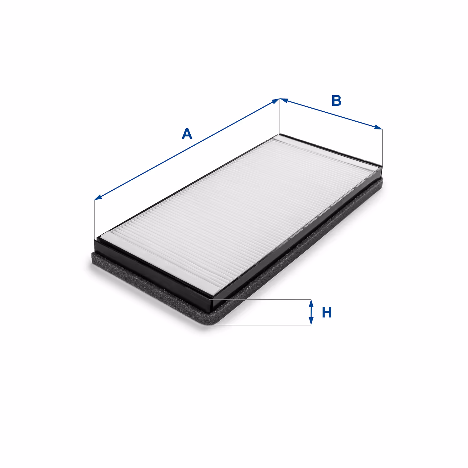 FILTRE D'HABITACLE, EN PAPIER 53.059.00 - UFI FILTER