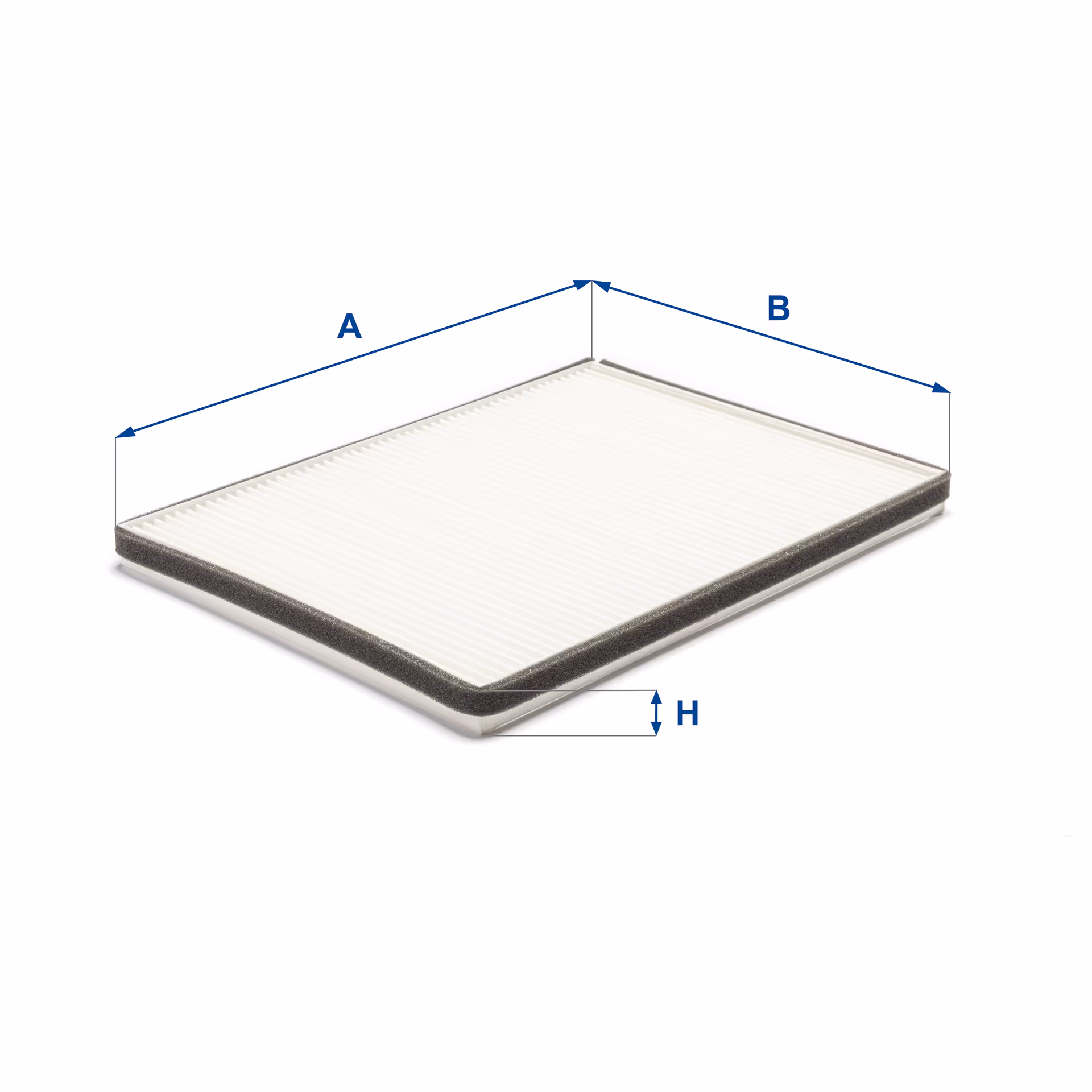 FILTRE D'HABITACLE, EN PAPIER 53.062.00 - UFI FILTER