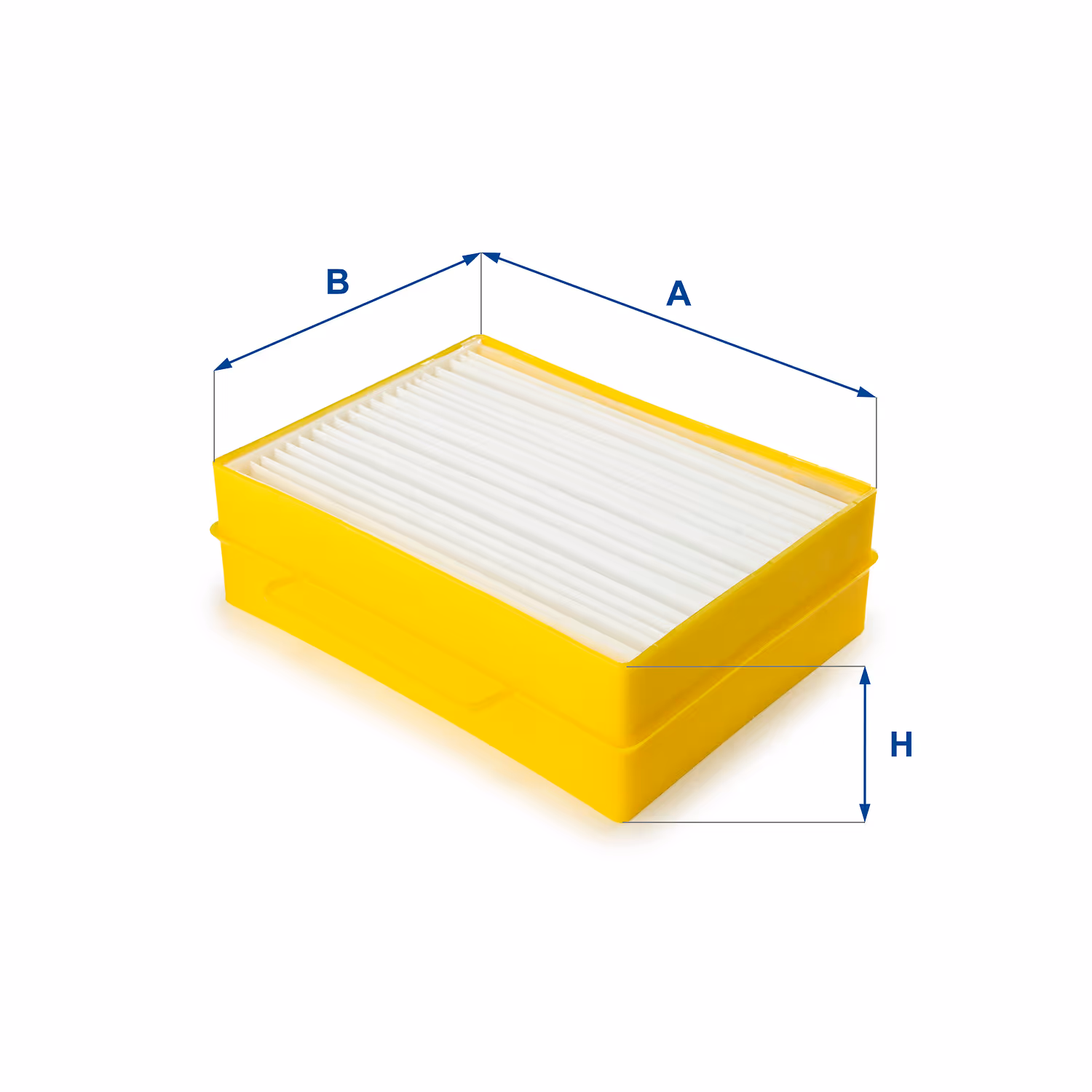 FILTRE D'HABITACLE, EN PAPIER 53.066.00 - UFI FILTER