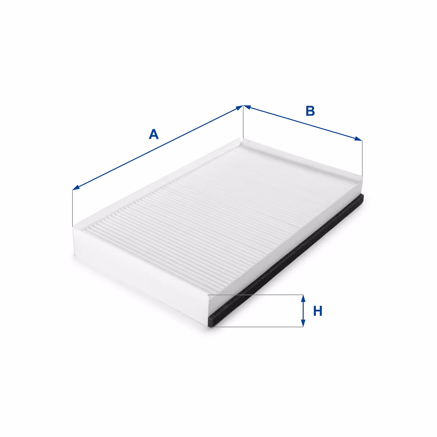FILTRE D'HABITACLE, EN PAPIER 53.110.00 - UFI FILTER