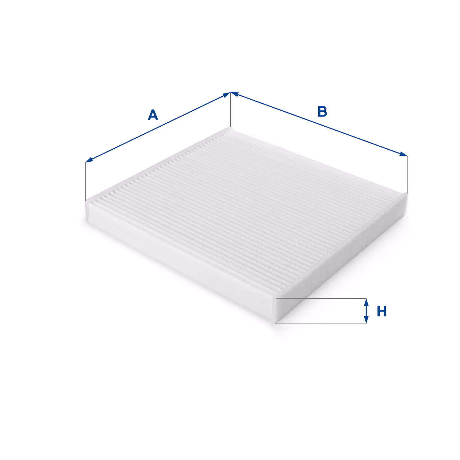 FILTRE D'HABITACLE, EN PAPIER 53.130.00 - UFI FILTER