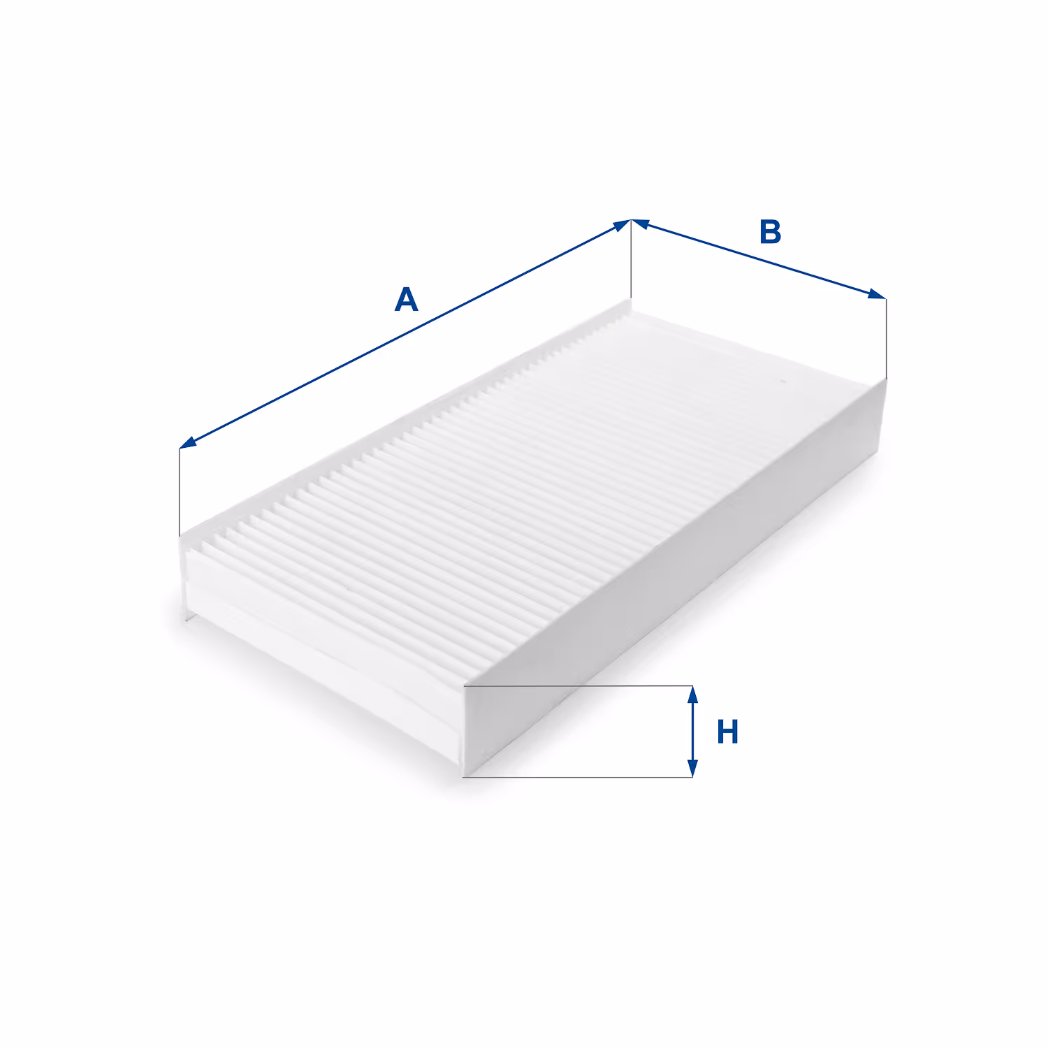 FILTRE D'HABITACLE, EN PAPIER 53.136.00 - UFI FILTER