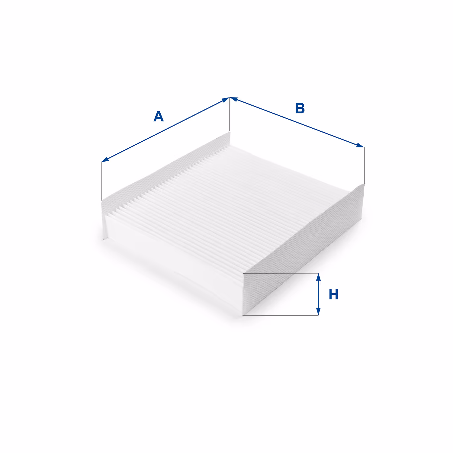 FILTRE D'HABITACLE, EN PAPIER 53.157.00 - UFI FILTER
