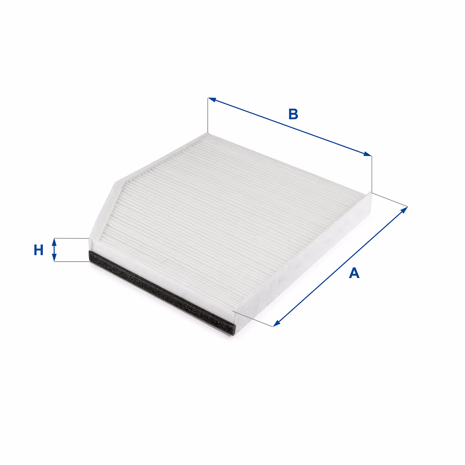 FILTRE D'HABITACLE, EN PAPIER 53.323.00 - UFI FILTER
