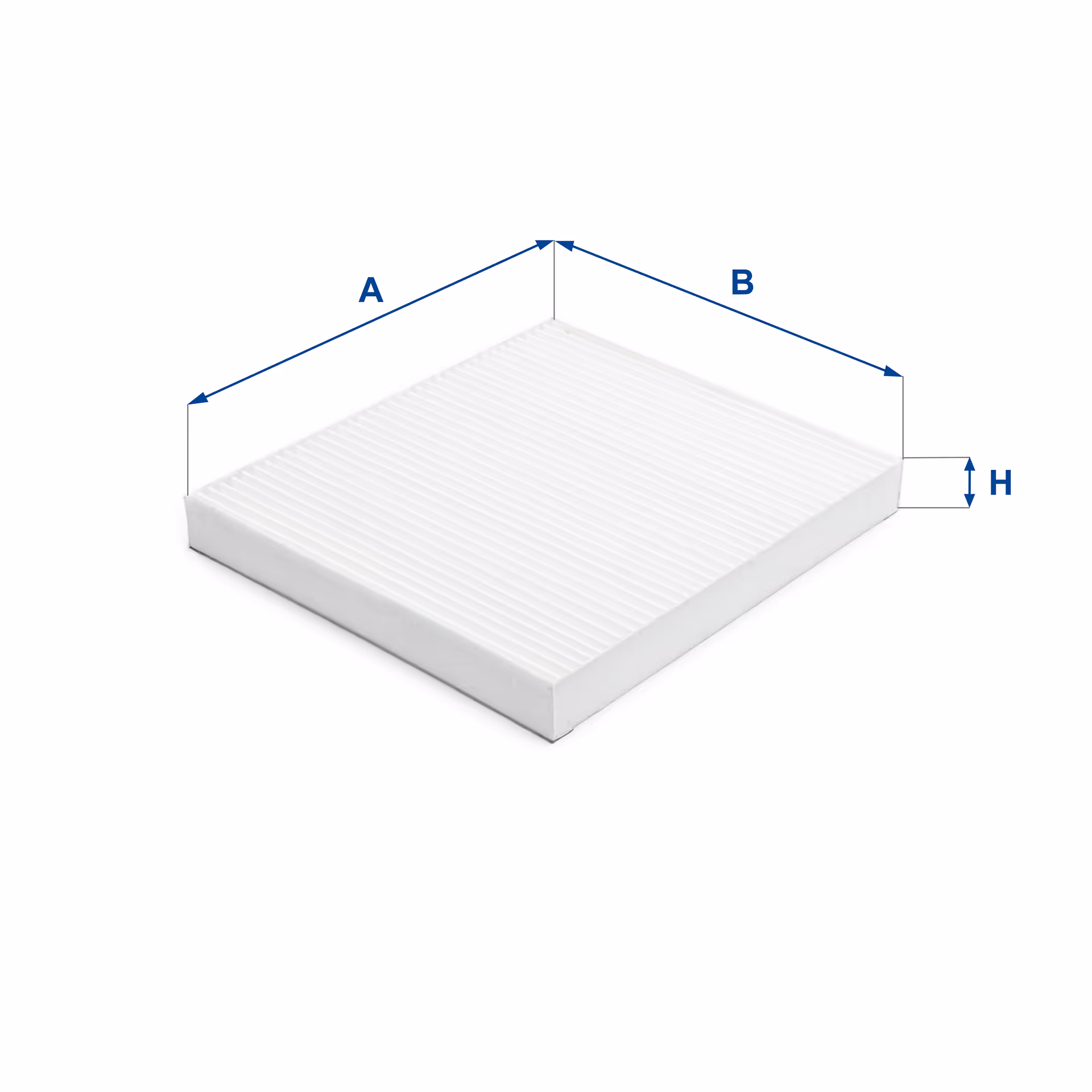 FILTRE D'HABITACLE, EN PAPIER 53.386.00 - UFI FILTER