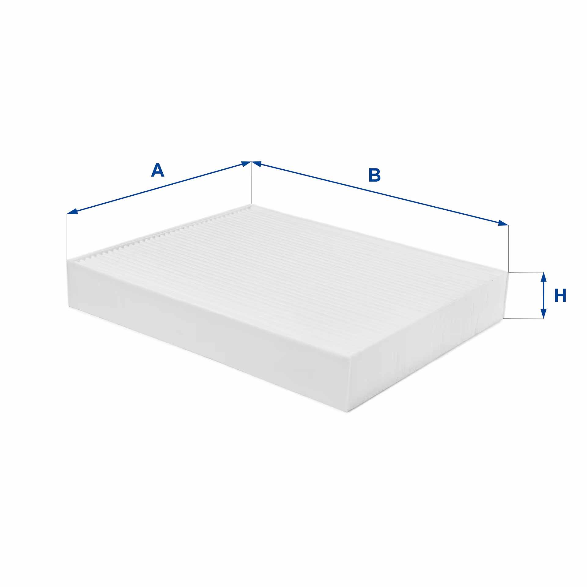 FILTRE D'HABITACLE, EN PAPIER 53.423.00 - UFI FILTER