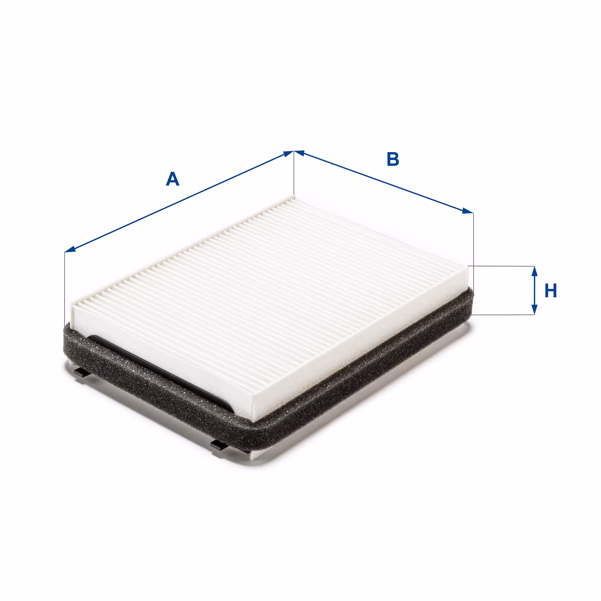 FILTRE D'HABITACLE, EN PAPIER 53.425.00 - UFI FILTER