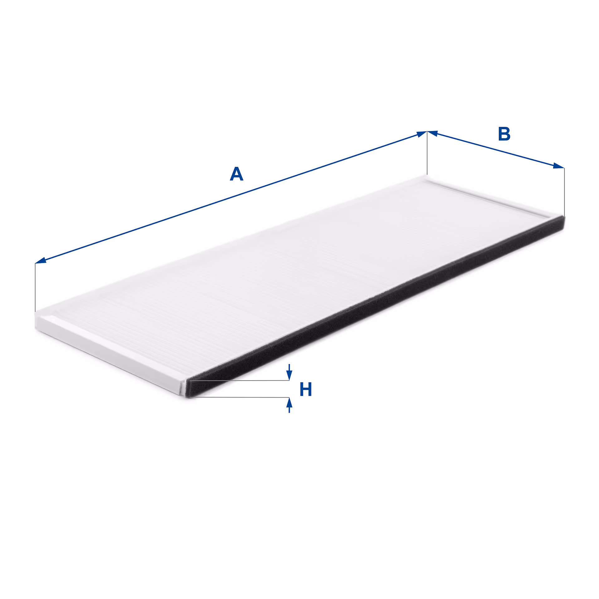 FILTRE D'HABITACLE, EN PAPIER 53.447.00 - UFI FILTER