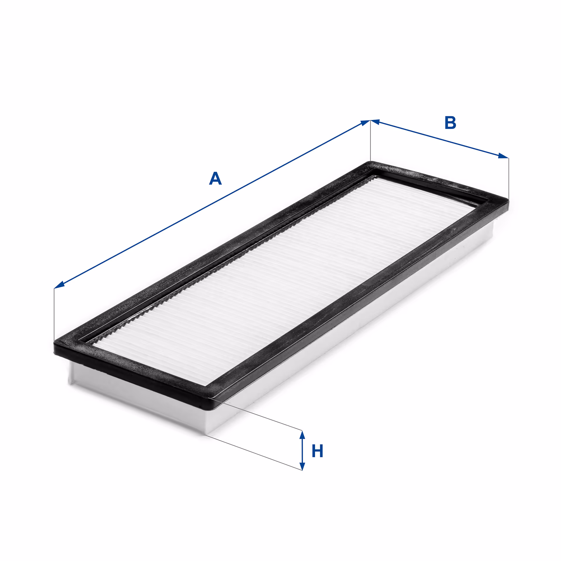 FILTRE D'HABITACLE, EN PAPIER 53.485.00 - UFI FILTER
