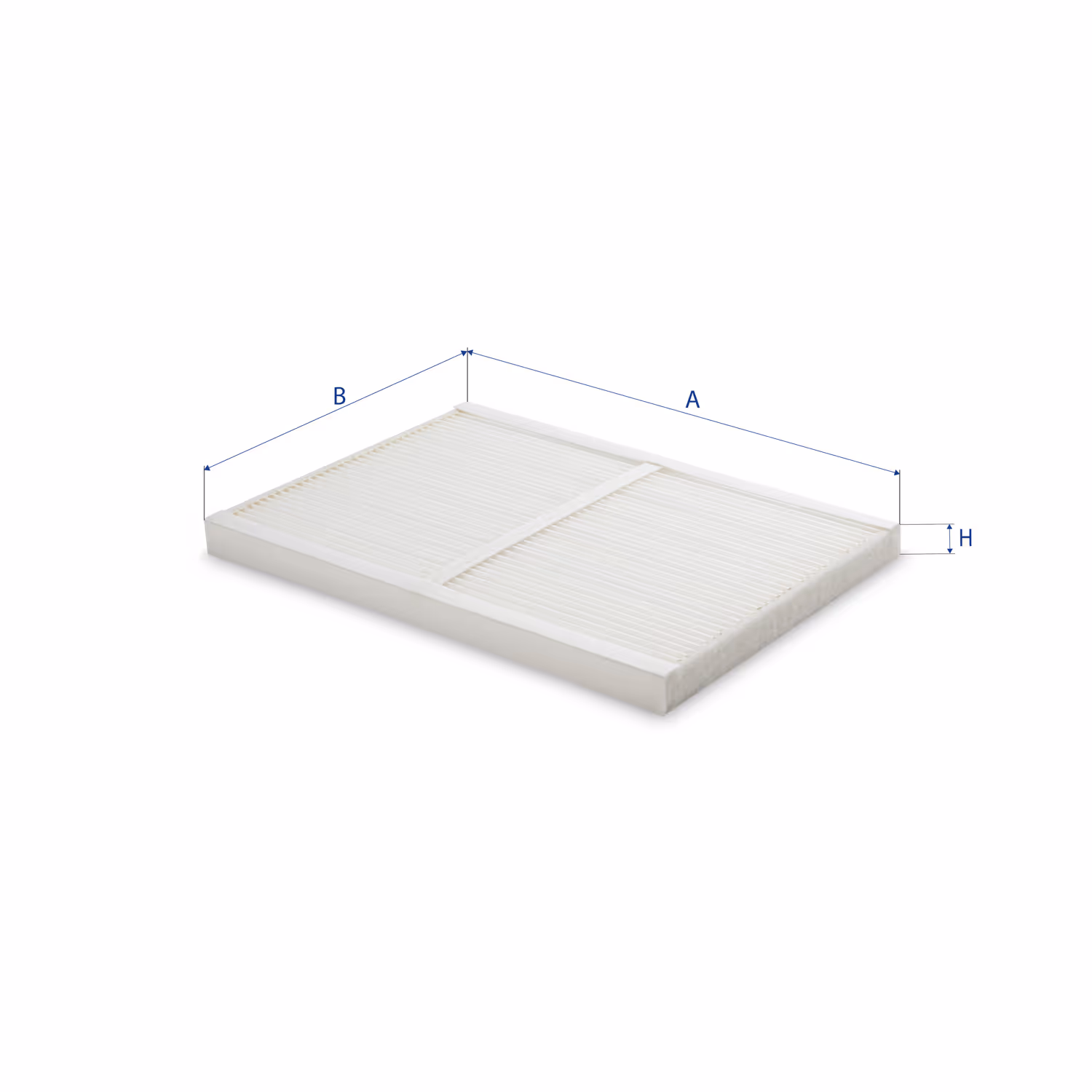 FILTRE D'HABITACLE, EN PAPIER 53.511.00 - UFI FILTER