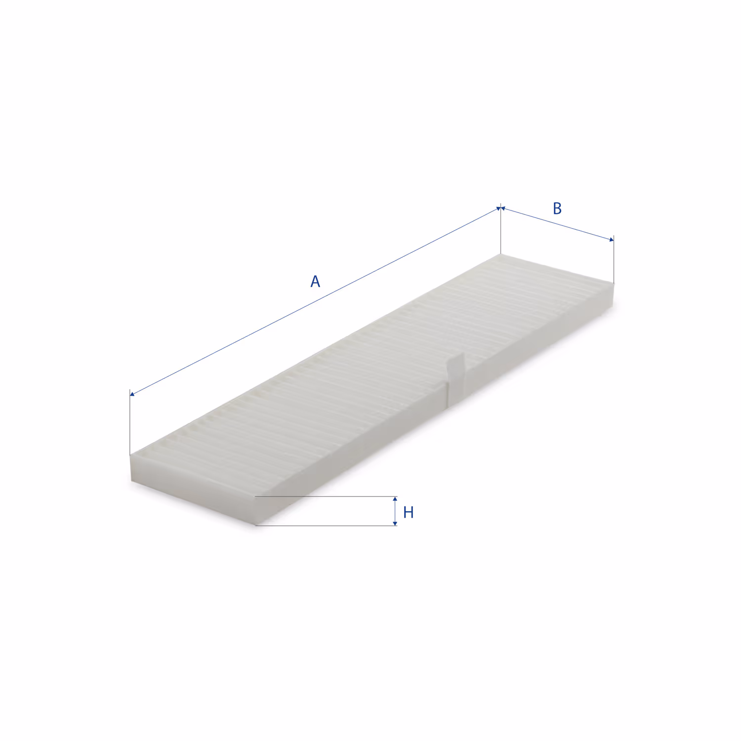 FILTRE D'HABITACLE, EN PAPIER 53.590.00 - UFI FILTER