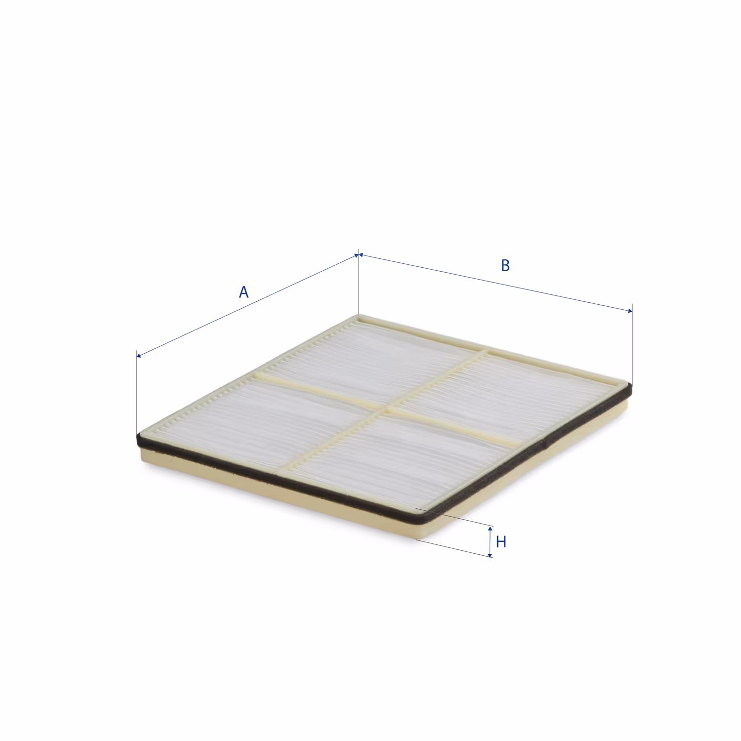 FILTRE D'HABITACLE, EN PAPIER 53.628.00 - UFI FILTER