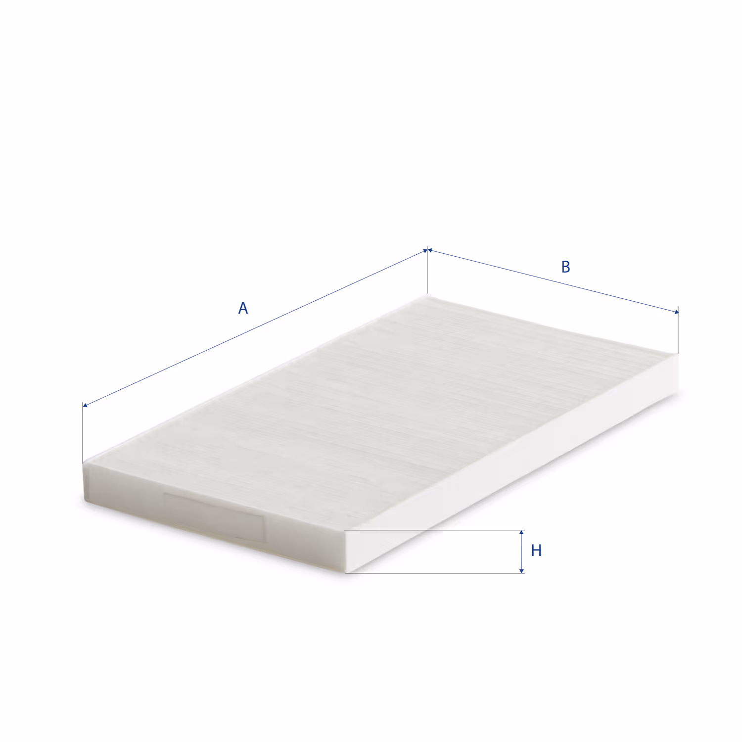 FILTRE D'HABITACLE, EN PAPIER 53.633.00 - UFI FILTER