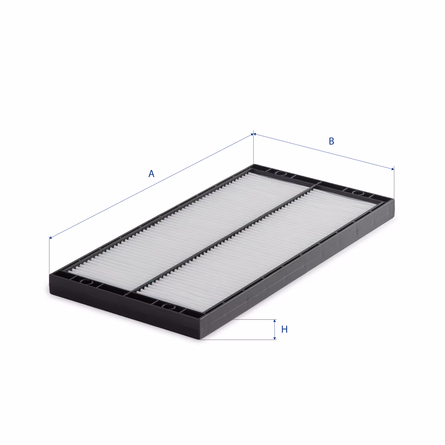FILTRE D'HABITACLE, EN PAPIER 53.634.00 - UFI FILTER