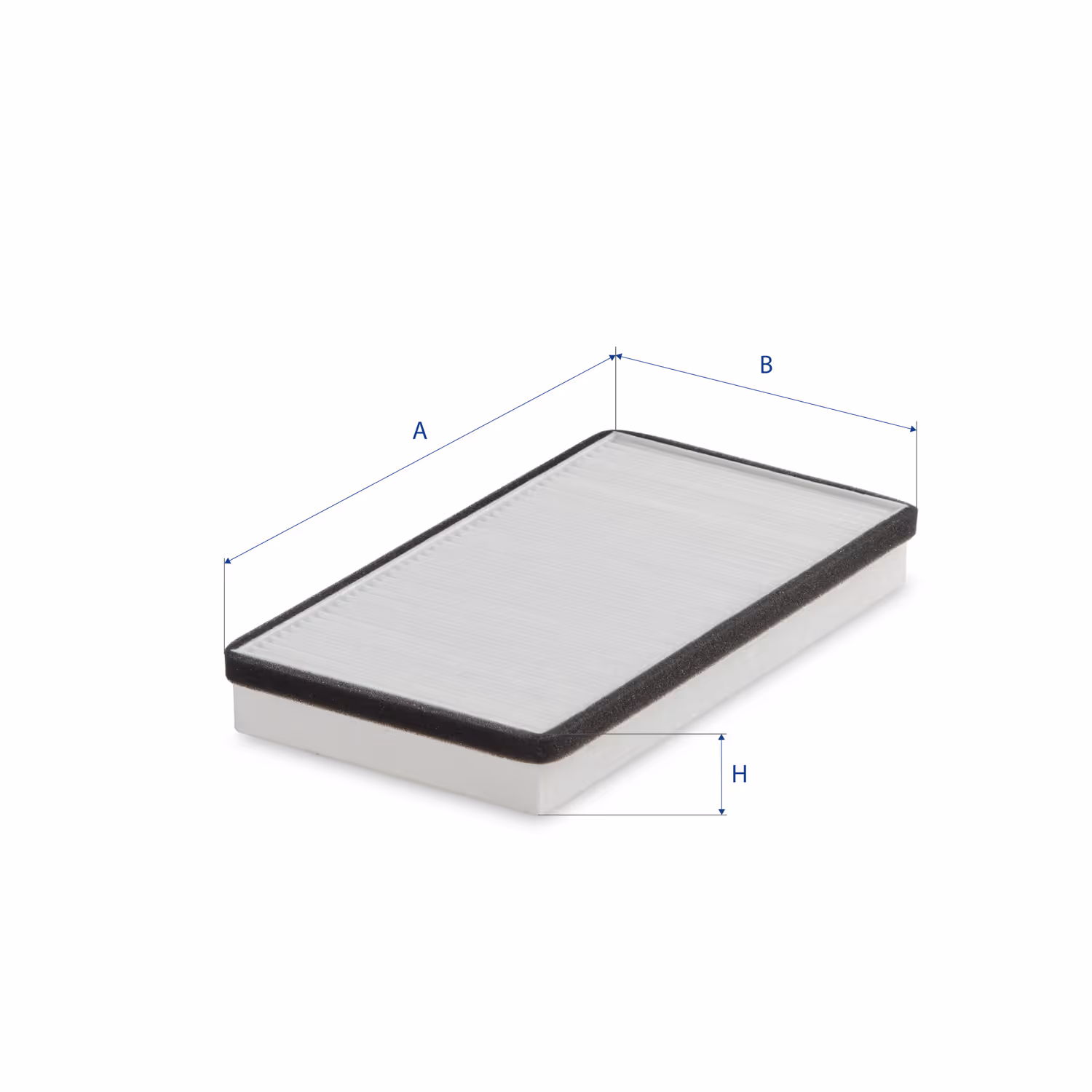 FILTRE D'HABITACLE, EN PAPIER 53.669.00 - UFI FILTER