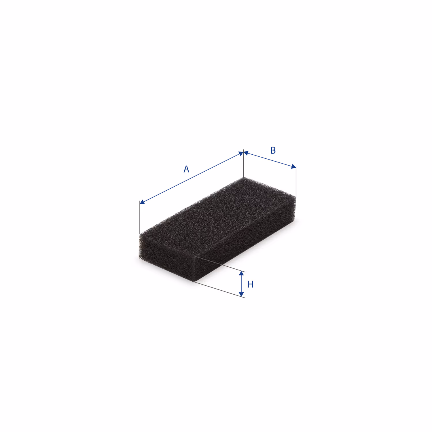 FILTRE D'HABITACLE, MOUSSE 53.494.00 - UFI FILTER