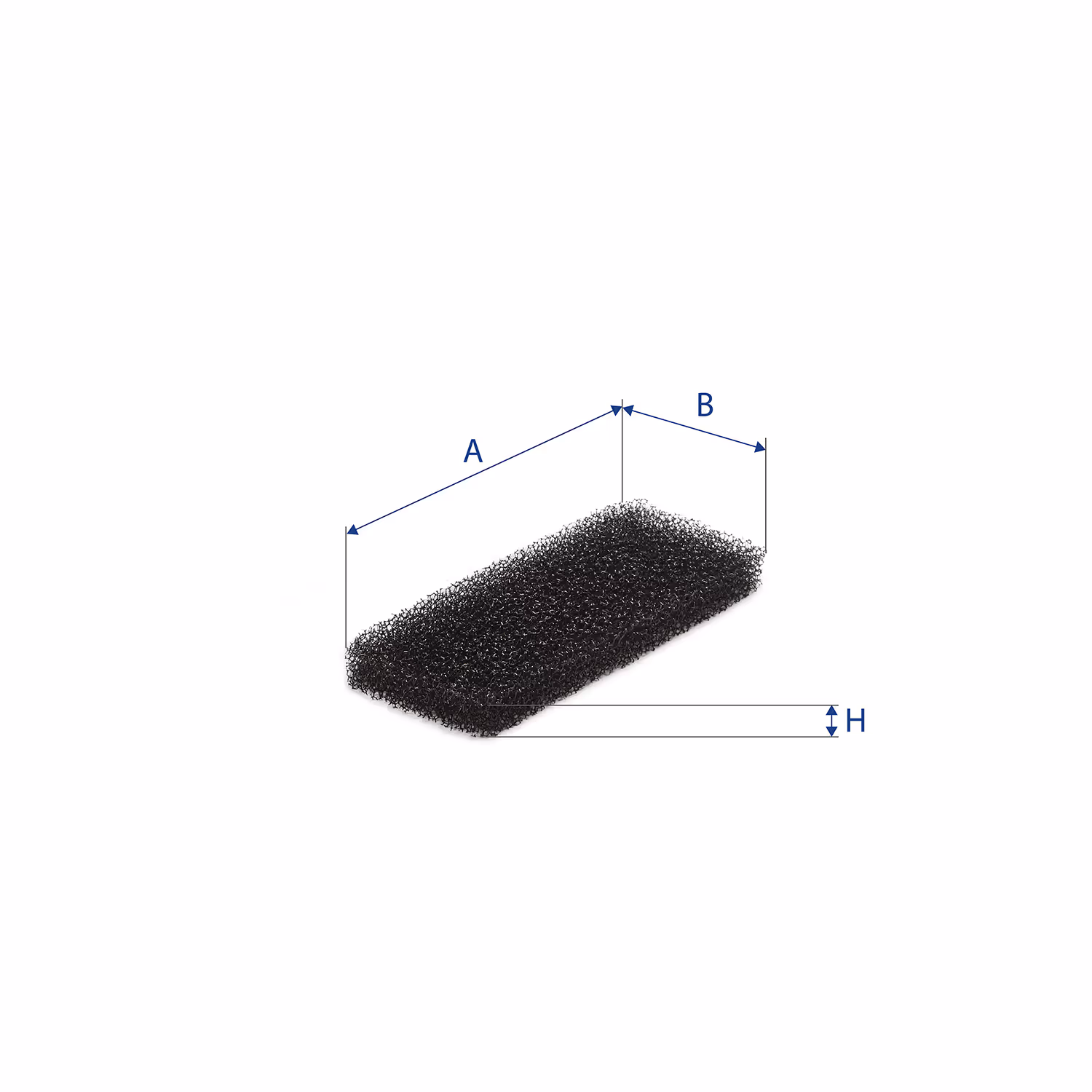 FILTRE D'HABITACLE, MOUSSE 53.517.00 - UFI FILTER