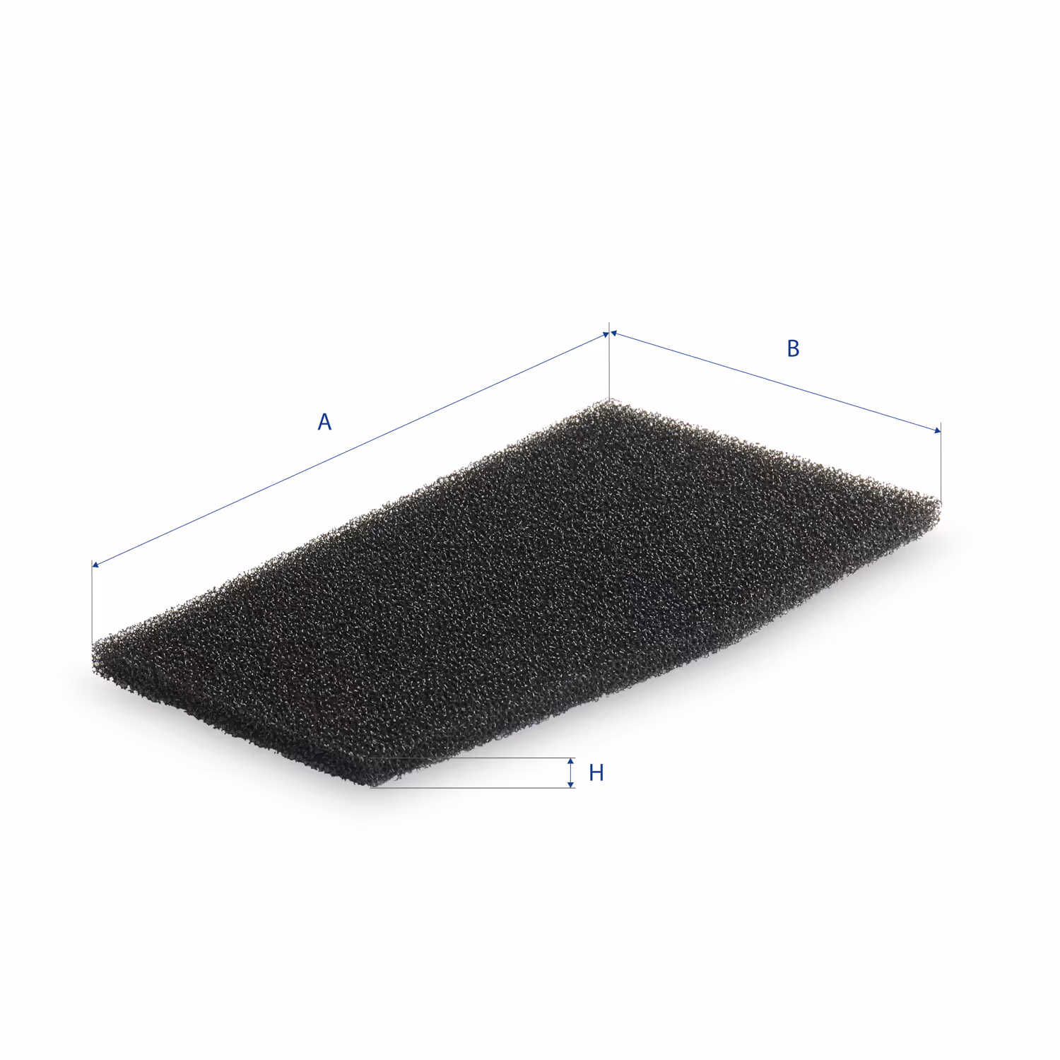 FILTRE D'HABITACLE, MOUSSE 53.617.00 - UFI FILTER