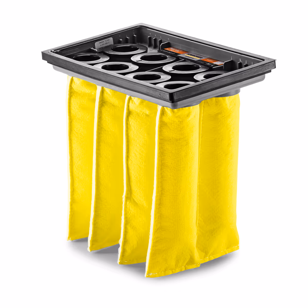 Filtre en forme de bougie emballé