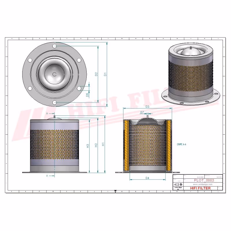 Hifi Filter | Filtre separateur air/huile OT 5498