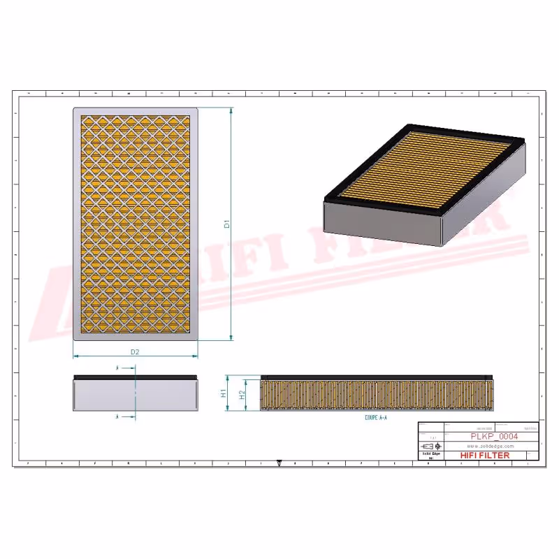 Hifi Filter | Filtre habitacle SC 70004