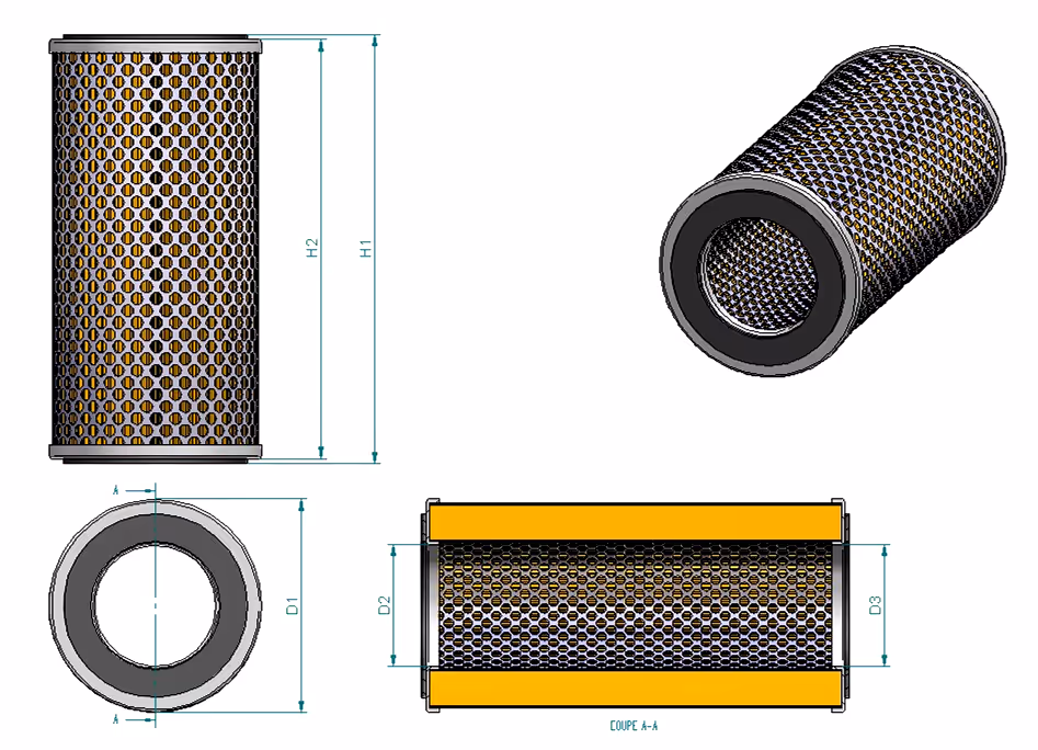 Hifi Filter | Filtre a huile SO 633