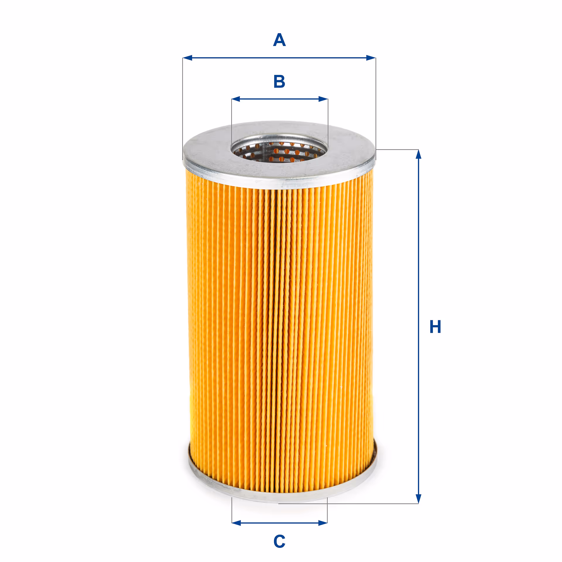 FILTRE À HUILE, ÉLÉMENT FILTRANT 25.422.00 - UFI FILTER