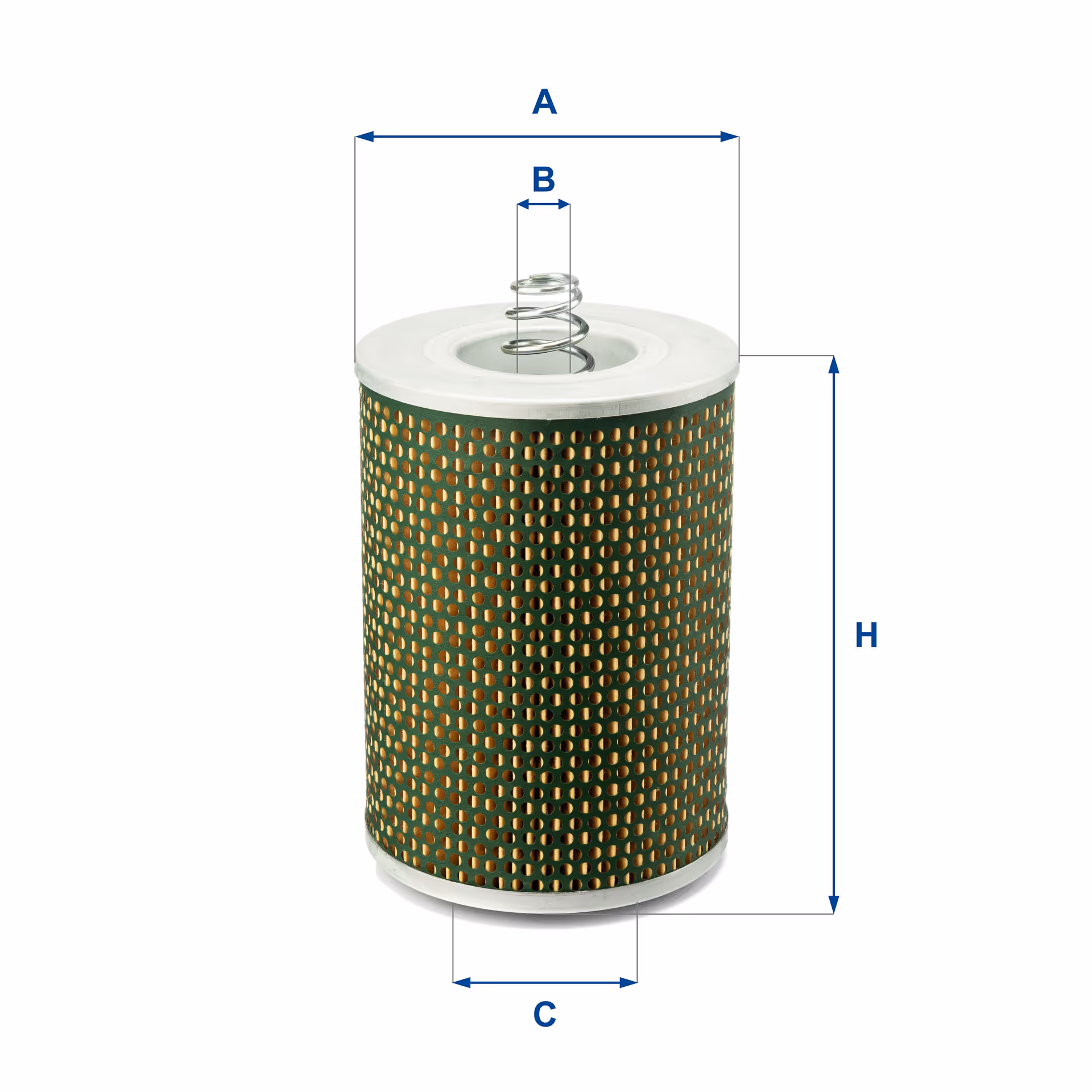 FILTRE À HUILE, ÉLÉMENT FILTRANT 25.505.00 - UFI FILTER