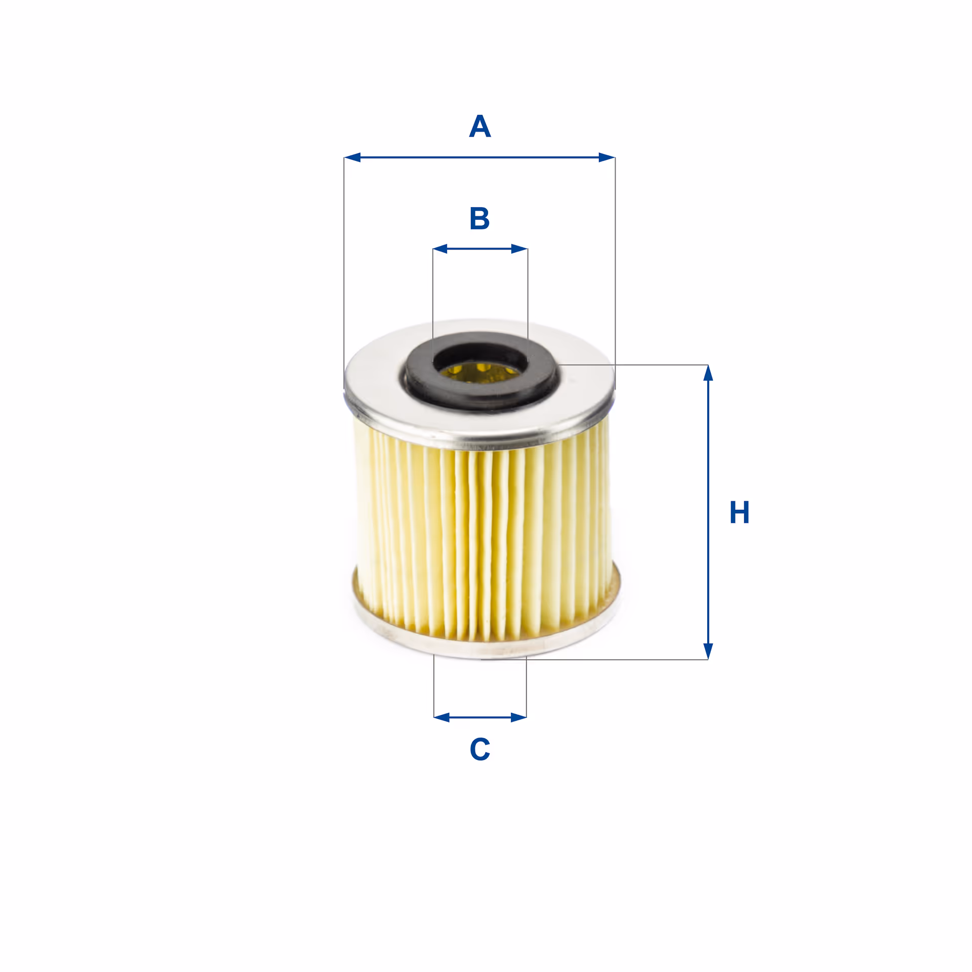 FILTRE À HUILE, ÉLÉMENT FILTRANT 25.529.00 - UFI FILTER