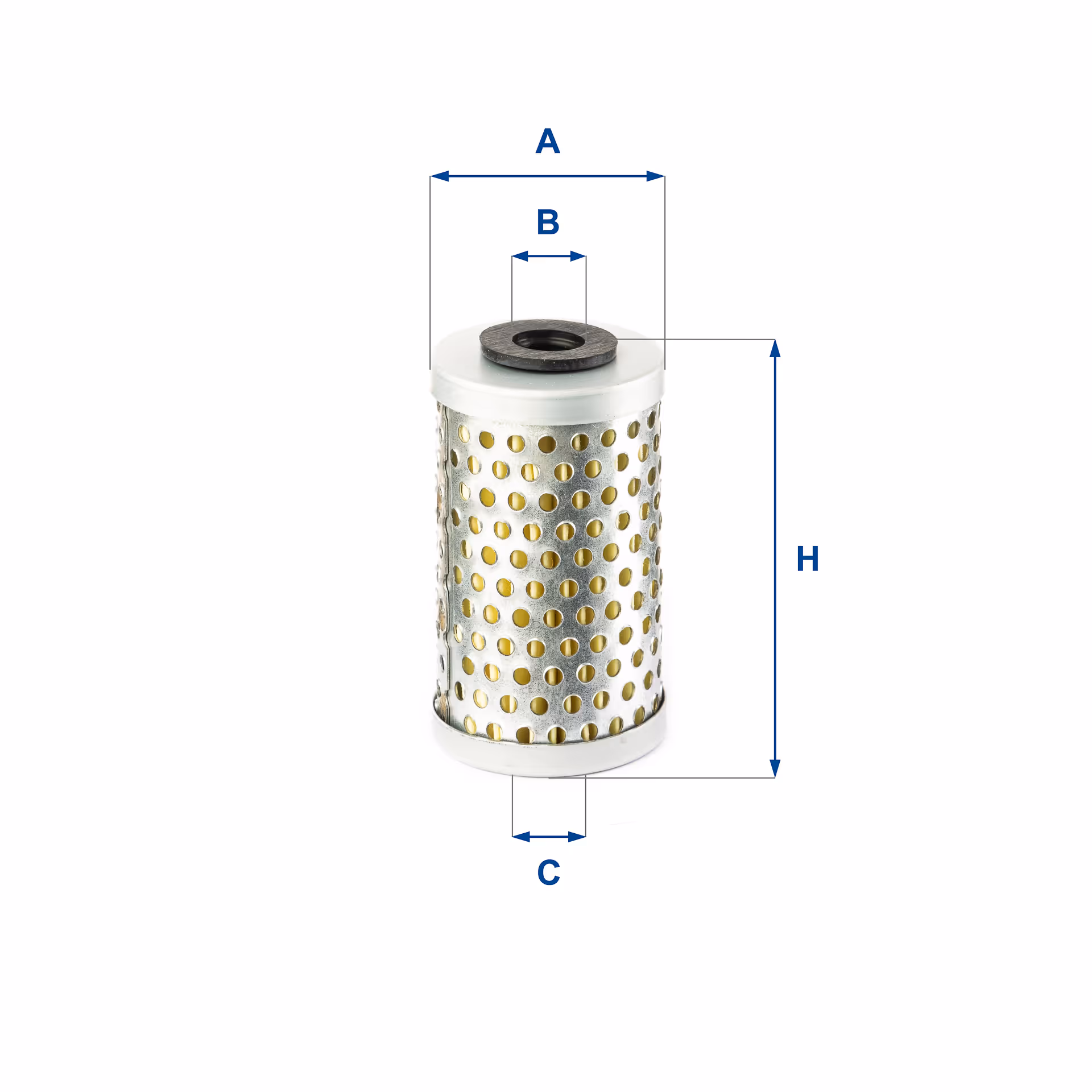 FILTRE À HUILE, ÉLÉMENT FILTRANT 25.554.00 - UFI FILTER