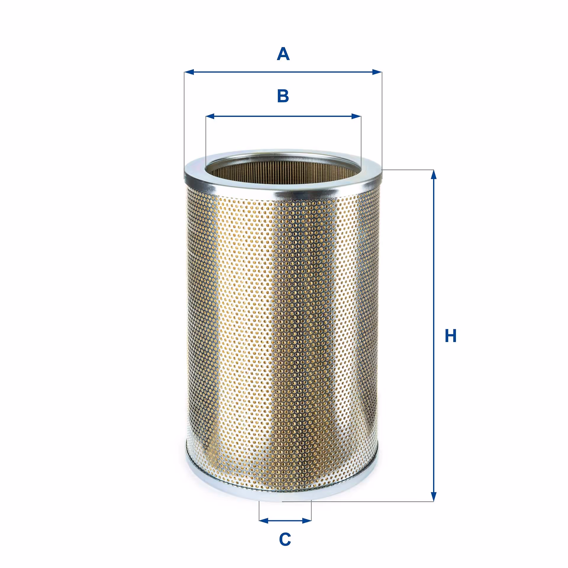 FILTRE À HUILE, ÉLÉMENT FILTRANT 25.572.00 - UFI FILTER