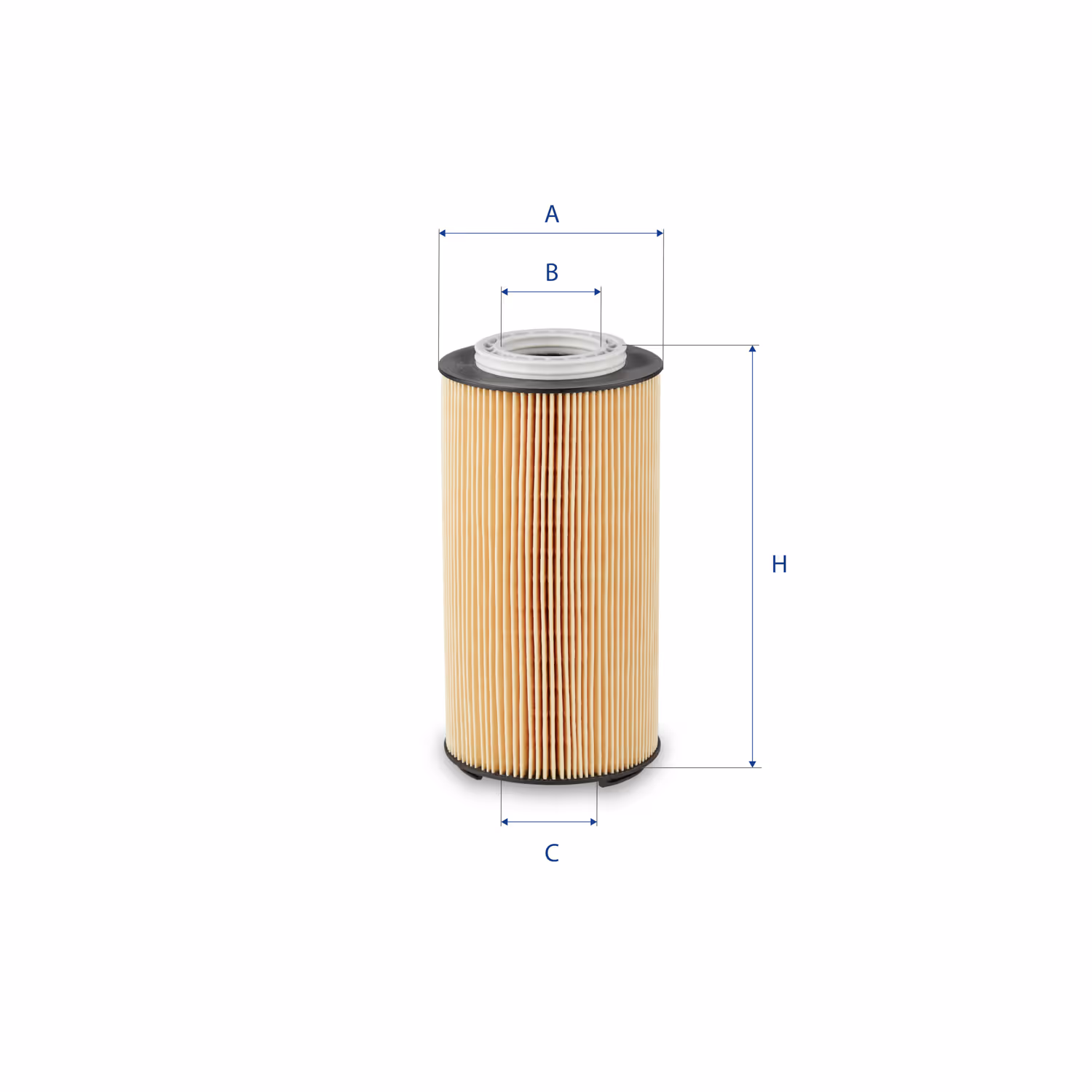 FILTRE À HUILE, ÉLÉMENT FILTRANT (SANS MÉTAL) 25.239.00 - UFI FILTER