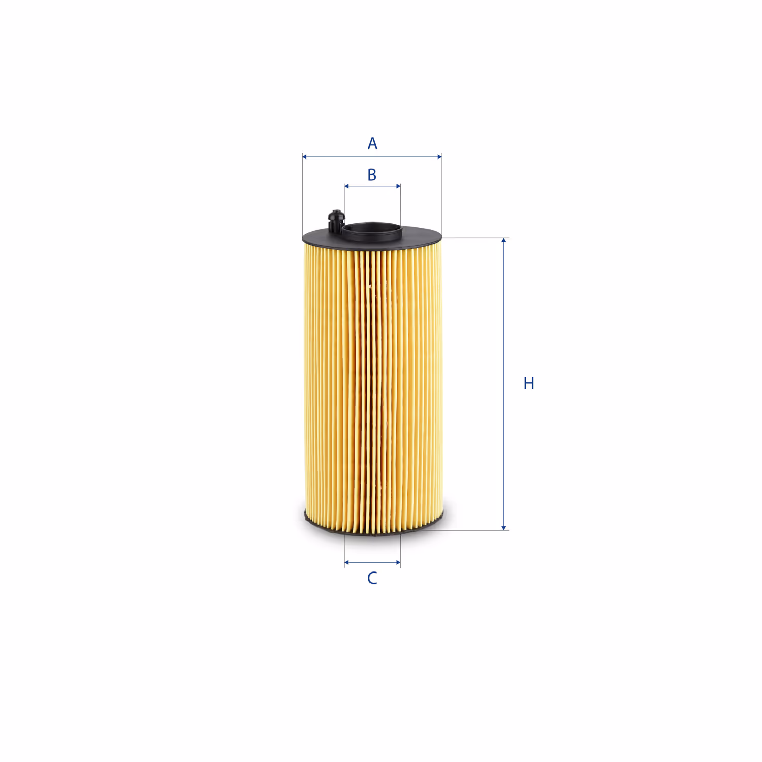 FILTRE À HUILE, ÉLÉMENT FILTRANT (SANS MÉTAL) 25.240.00 - UFI FILTER