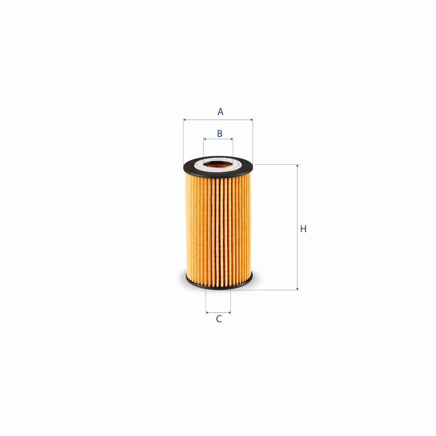 FILTRE À HUILE, ÉLÉMENT FILTRANT (SANS MÉTAL) 25.249.00 - UFI FILTER