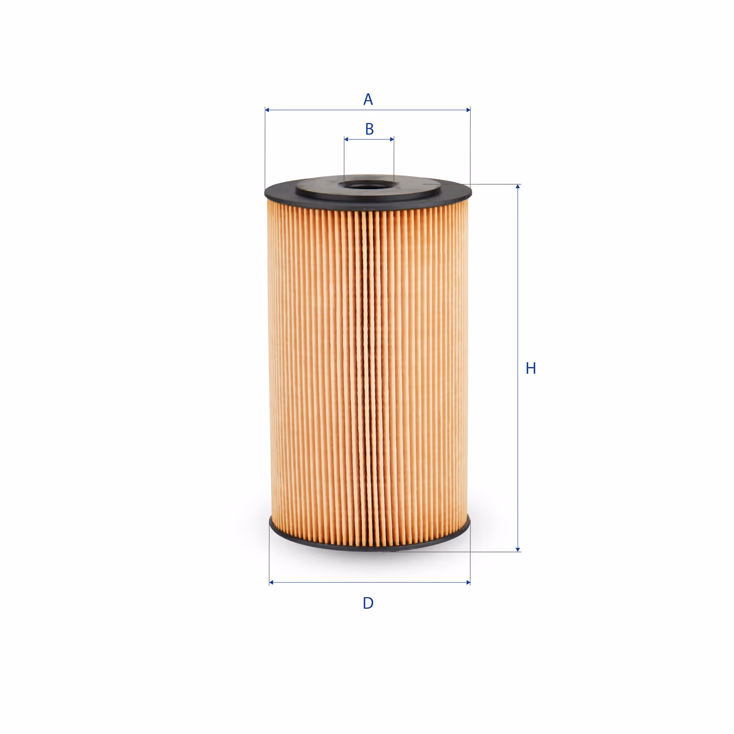 FILTRE À HUILE, ÉLÉMENT FILTRANT (SANS MÉTAL) 25.280.00 - UFI FILTER