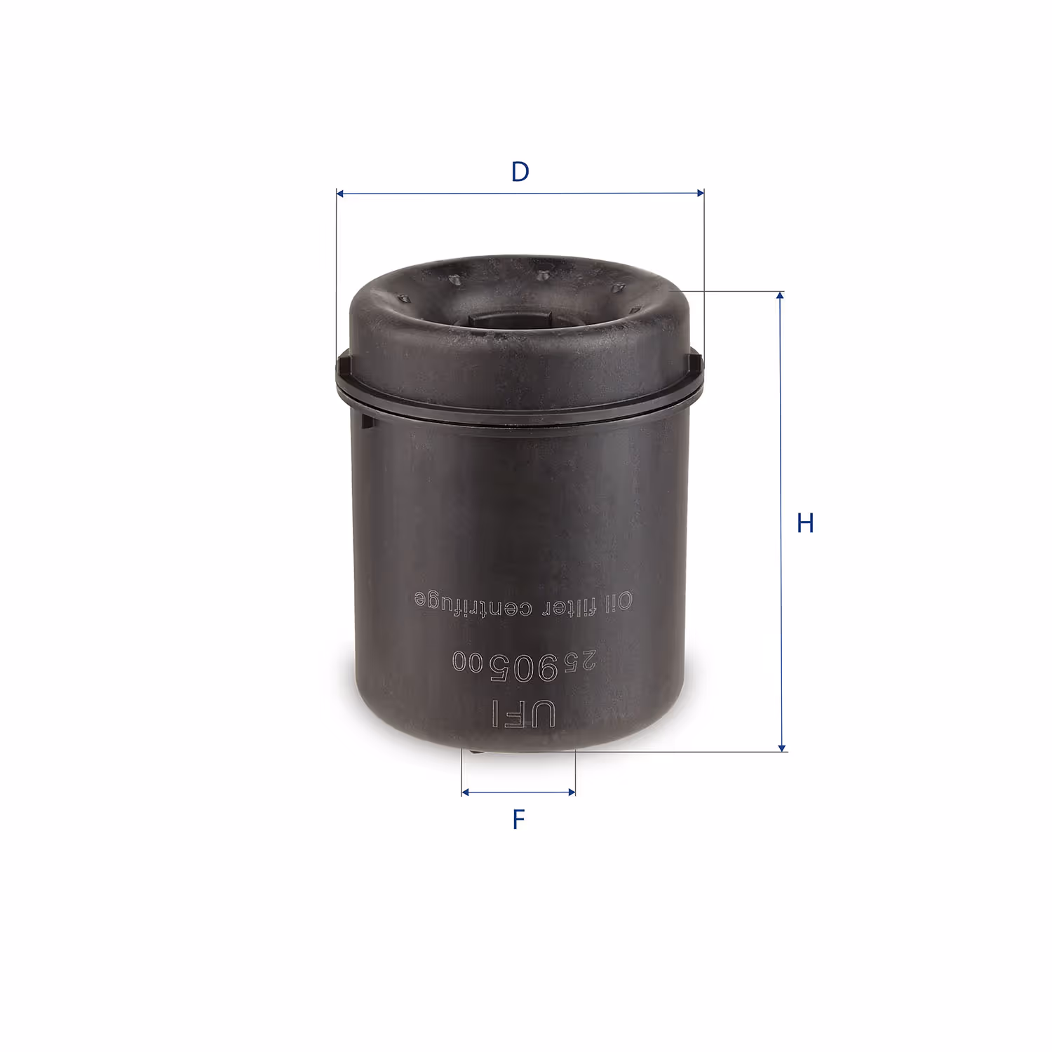 FILTRE À HUILE, ROTOR POUR CENTRIFUGEUSE À HUILE 25.905.00 - UFI FILTER