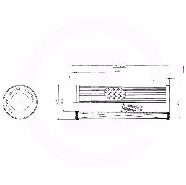 Filtre hydraulique Donaldson